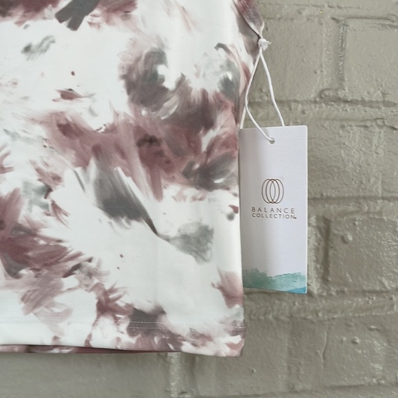 Marika Balance Collection Mia Crop Tank COLOR WILD PLUM TIE DYE BURST - Picture 4 of 4